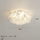 Axyaa Petal Ceiling Lamp: Italian Design Down Light for Atmosphere in Bedroom, Dining Room