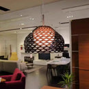 Axyaa Hollow Pendant Lamp: Minimalist LED Art for Home, Bedroom, Dining Room