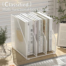 Axyaa Desktop File Rack & Office Workstation Storage - Bookstand & Desk Divider