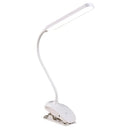 Axyaa LED Reading Light Clamp 3 Color 10 Brightness Desk Lamp Gooseneck Book Kids Night Light