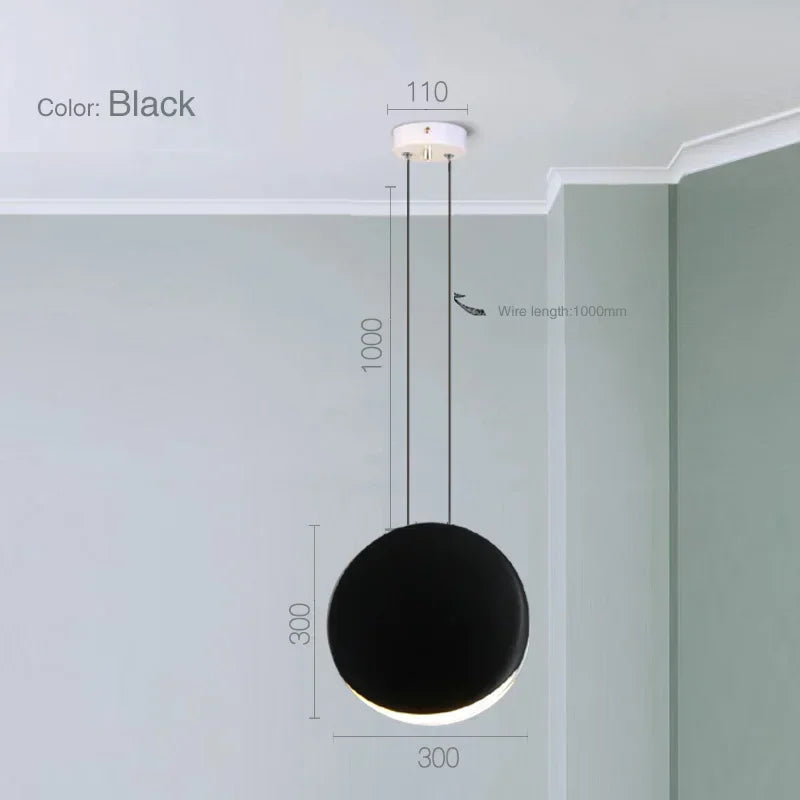 Axyaa Scandinavian Chandelier Pendant Lamp for Dining Room Coffee Shop Bar Kitchen Island
