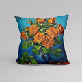 Axyaa Flower Pot Pattern Pillow Cover for Luxury Home Decor