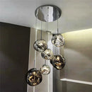Axyaa Nordic Lava LED Pendant Lights - Loft Decor Bedroom Chandelier