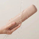 Axyaa Silicone Eyeshadow Brush Storage Bag: Waterproof & Portable Makeup Holder