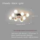 Axyaa Starry Sky Fan Ceiling Lamp: Elegant, Romantic, Silent for Living/Dining/Bedroom