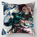 Axyaa Demon Slayer Kimetsu No Yaiba Pillowcase - Kamado Tanjirou Tomioka Giyuu Decor