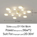 Axyaa Soft LED Ceiling Lights for Home Decor - Modern Minimalist Warm Lighting