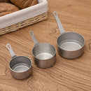 Axyaa Stainless Steel Seasoning Cups Set for Steak and Sauce - Small and Stylish