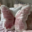 Soft Pink Butterfly Pillow for Girls by Axyaa - Bedhead Hug Doll Toy