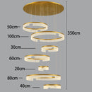 Axyaa Modern Luxury Home Decoration Staircase Living Room Indoor Lighting Pendant Lights