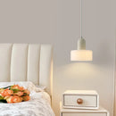 Axyaa Glass Pendant Light Chandelier for Dining Room Bedroom, LED Fixture - Nordic Style
