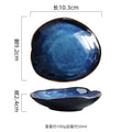 Axyaa Ceramic Seasoning Dish Snack Plate for Restaurant Tableware