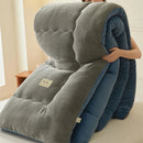 Axyaa Milk Velvet Winter Warm Bed Blanket Queen Size Soft Flannel Quilt Plush Comforter