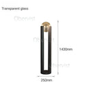 Axyaa Brass Floor Lamp with Glass Ball for Bedroom, Living Room, Study