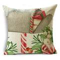 Axyaa Festive Christmas Tree Pillow Cover for Home Decoration