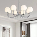Axyaa Bubble Glass Multi-head LED Pendant Light for Creative Personality
