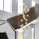 Axyaa Nordic Dining Room Pendant Ceiling Chandelier for Indoor Living Room Lighting