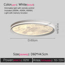 Axyaa Cloud Colorful LED Ceiling Lamp for Modern Living Room - Full Spectrum Lighting
