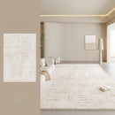 Axyaa Soft Cream Style Carpet Rug | Thick Washable Fluffy Mat for Living Room & Bedroom