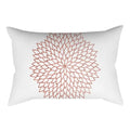 Axyaa Pink Geometric Stripes Pillow Cover for Home Decor and Living Room