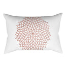 Axyaa Pink Geometric Stripes Pillow Cover for Home Decor and Living Room