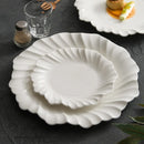 Axyaa Ceramic Dessert Bowl and Salad Plate Set