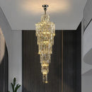 Axyaa Luxury Crystal Chandelier for Villa Living Rooms and Hotel Halls