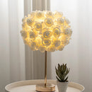 Axyaa Rose Table Lamp: Modern, Elegant, Bedroom Bedside Light for Romantic Atmosphere