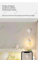 Axyaa Moon Cartoon Animal LED Pendant Light for Children's Bedroom