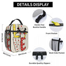 Axyaa Mickey and Minnie Insulated Lunch Bag - Portable Thermal Food Cooler