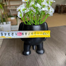 Axyaa Pee Pot Funny Resin Outdoor Statue Home Decoration Craft