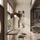 Axyaa Nordic Leaf Resin Pendant Chandelier for Home Dining Study Lighting