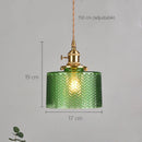 Axyaa Nordic Glass Pendant Light for Kitchen Island Dining Room Living Room