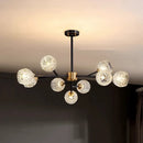 Axyaa Crystal Chandelier Pendant Light for Living Room and Bedroom