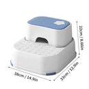 Axyaa Kids Non-Slip Step Stool Ottoman for Safe Potty Training & Living Room