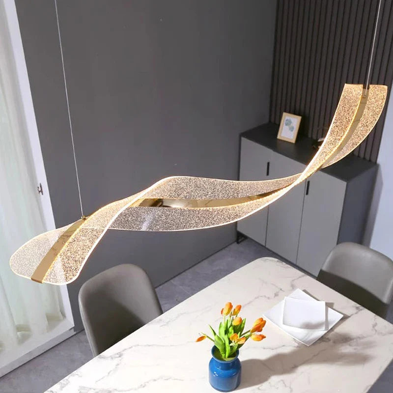 Axyaa Modern Dine Pendant Light Chandelier LED Ceiling Lamp