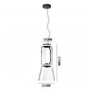 Axyaa Nordic Glass LED Pendant Chandelier for Interior Lighting