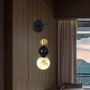 Axyaa Long Rod Marble Wall Lamp for Postmodern Indoor Lighting