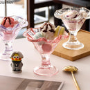 Axyaa Glass Dessert Bowl Set Molecular Cuisine Tableware