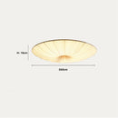 Axyaa Nordic Cloth Chandelier Lotus Leaf Hanging Lamp Indoor LED Lighting