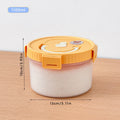 Axyaa Plastic Food Storage Box Handle Sealed Coffee Sugar Container