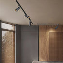Axyaa LED Narrow Beam Track Lamp 3/7/12W COB Adjustable Rail Spotlight Track Lighting
