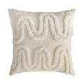 Axyaa Chenille Tufted Cushion Cover - Nordic Style Decorative Throw Pillow Cover