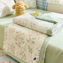 Axyaa Summer Quilt Collection: Printed Washed Cotton Air-Conditioned Quilt & Sheet
