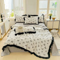 Axyaa Summer Quilt: Washed Cotton, Printed Design, Cool & Breathable