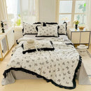 Axyaa Summer Quilt: Washed Cotton, Printed Design, Cool & Breathable
