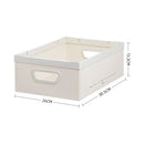 Axyaa Clothing Storage Box - Stackable Wardrobe & Kitchen Organizer