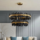 Axyaa Luxury LED Chandelier for Living Room, Dining Room, Bedroom