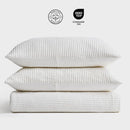 Axyaa Cotton Coverlet Set Full Queen Size 3-Piece Matelassé Quilt Set