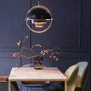Axyaa Modern Art Chandelier in Gold, Silver, Black, or White for Dining or Bar